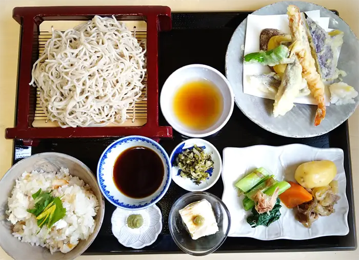 tempura seiro set