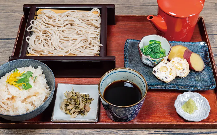 Hiroshige Special Sea Bream Rice and Soba Set